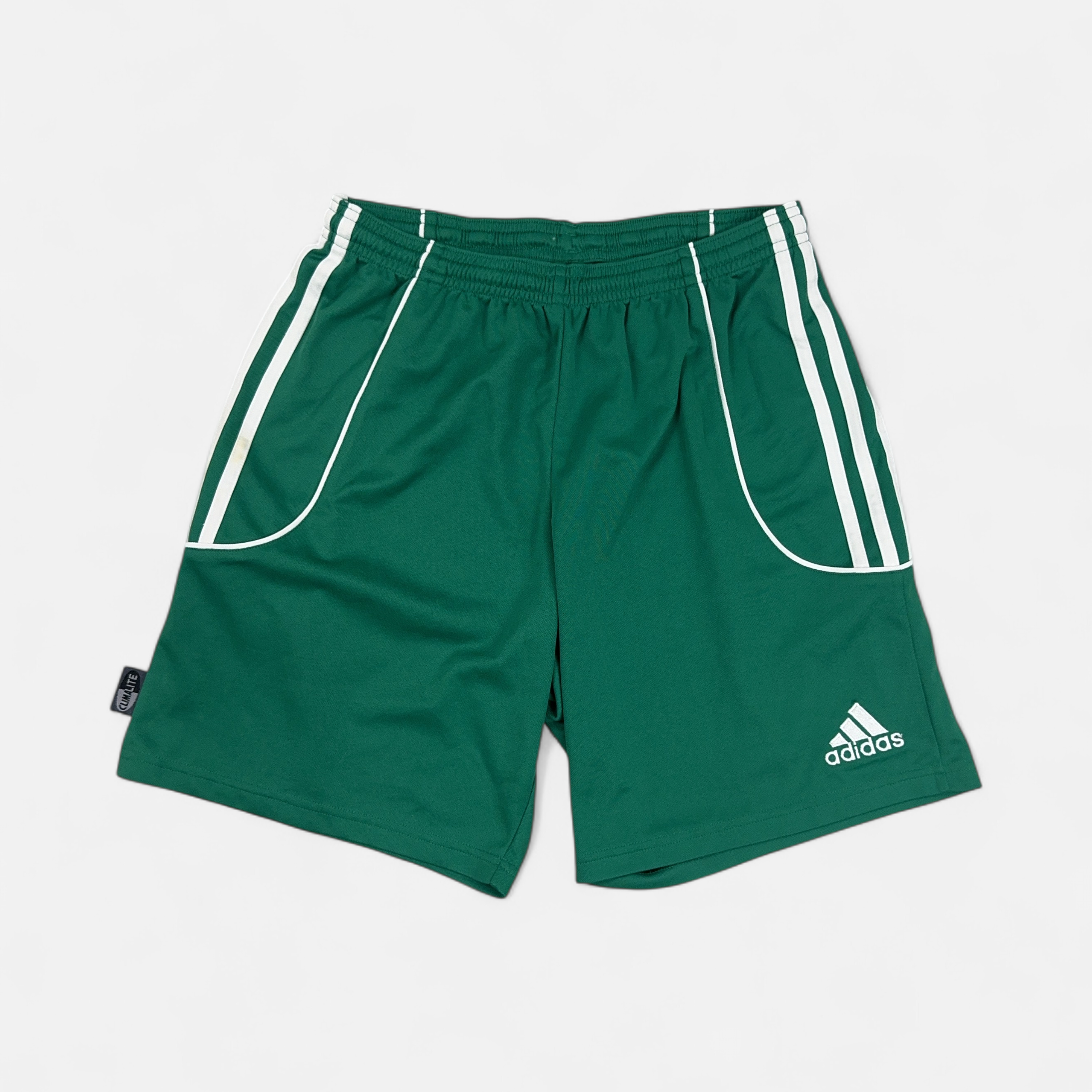Vintage Adidas Green Shorts (S)