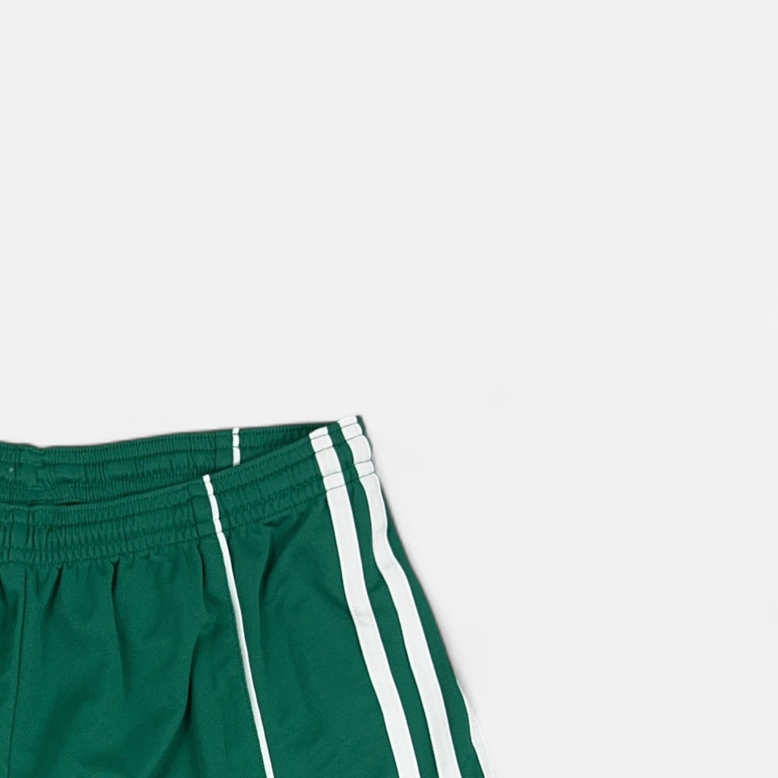 Vintage Adidas Green Shorts (S)