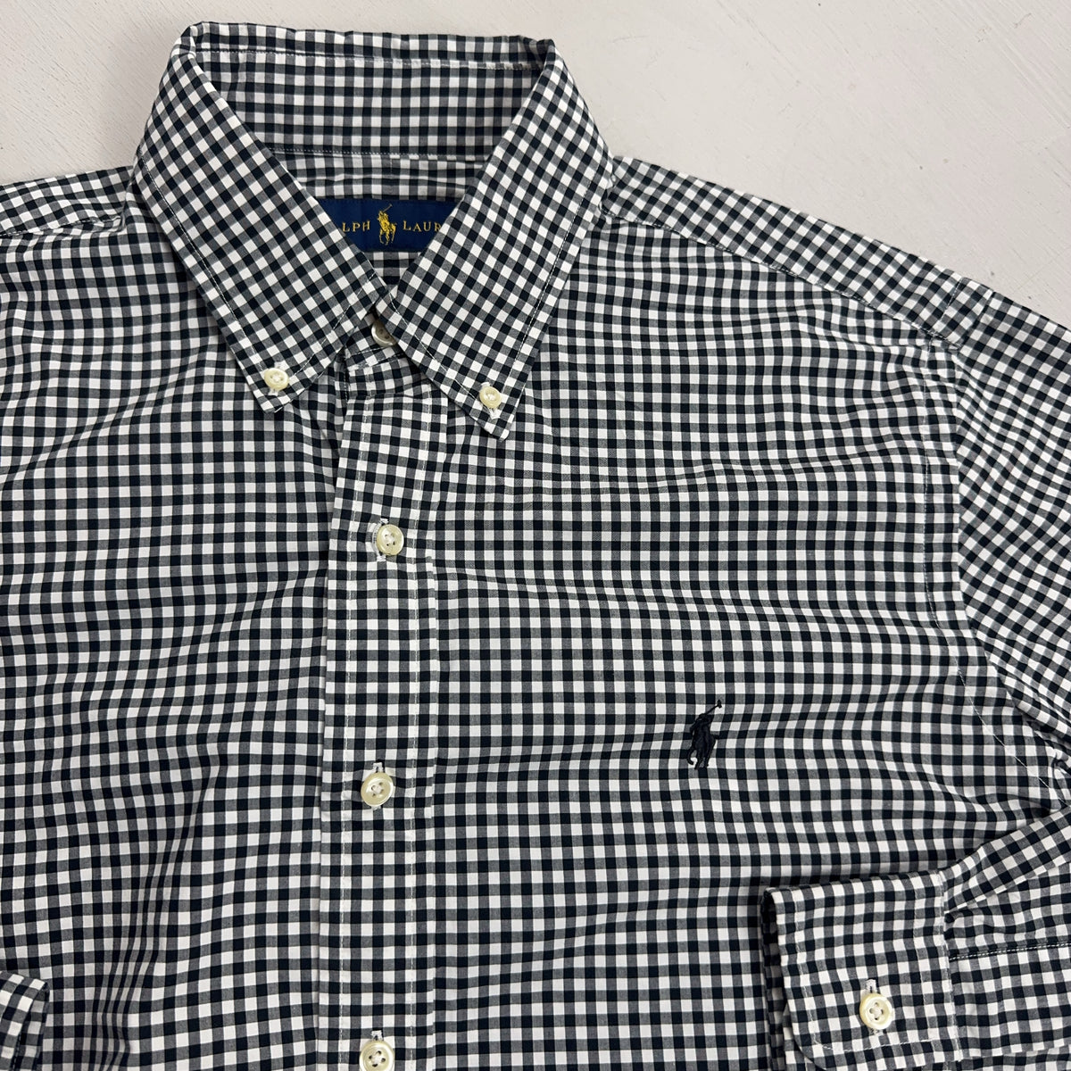 Vintage Ralph Lauren Black Shirt (L)