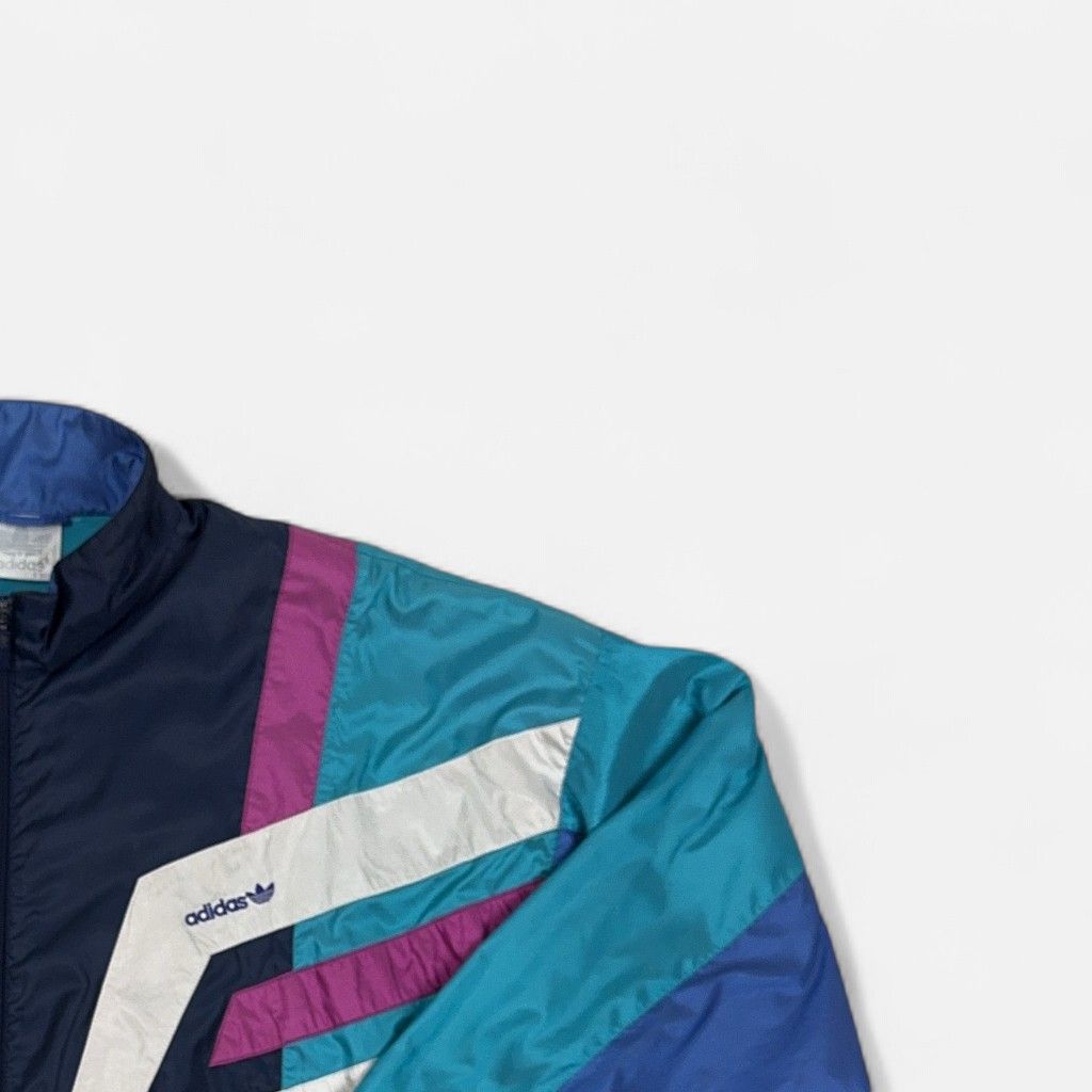 Vintage Adidas Multicoloured Trackjacket (L )