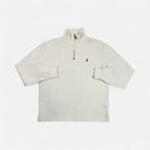 Vintage Polo Ralph Lauren White 1/4 Zip (M)