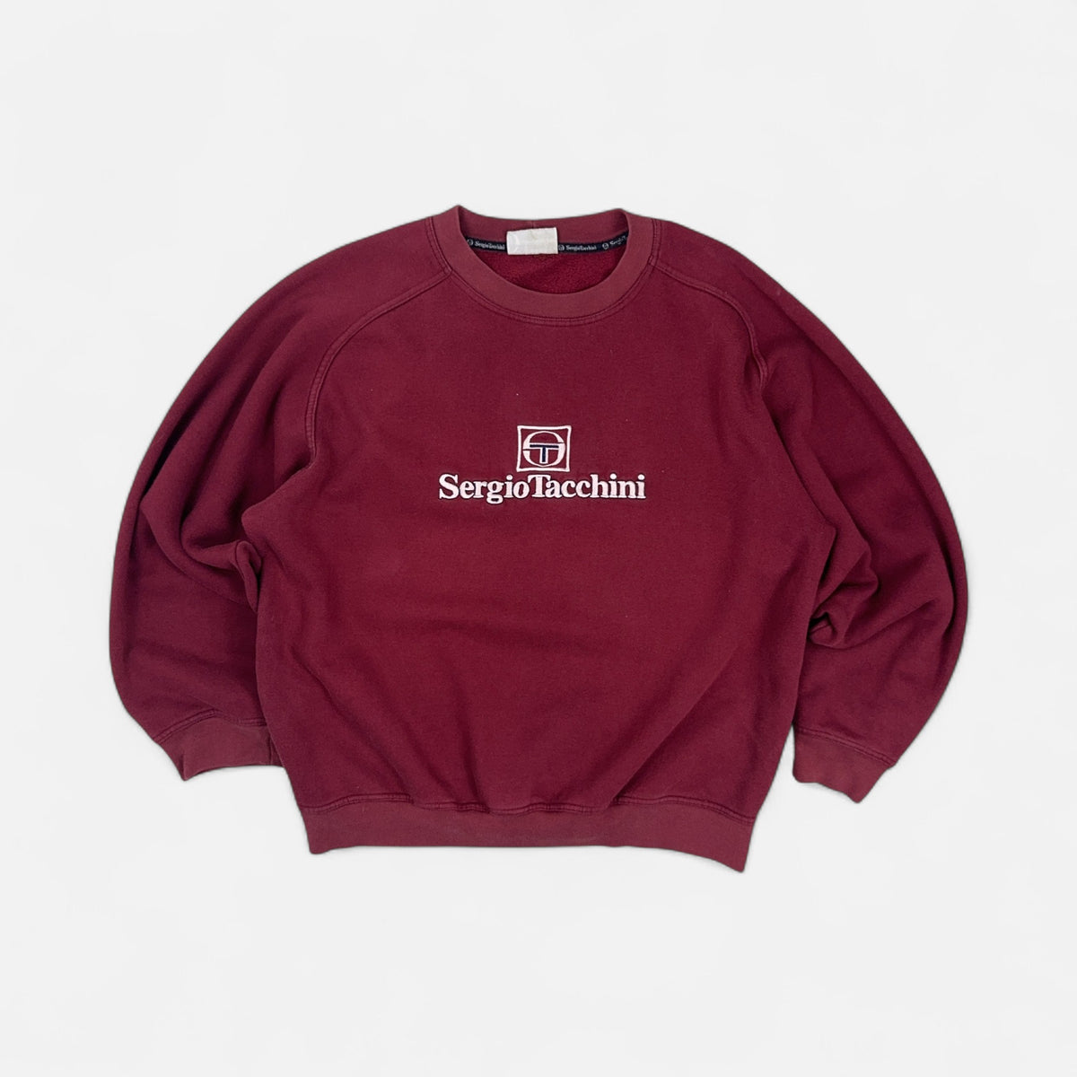 Vintage Sergio Tacchini Red Sweatshirt (M)