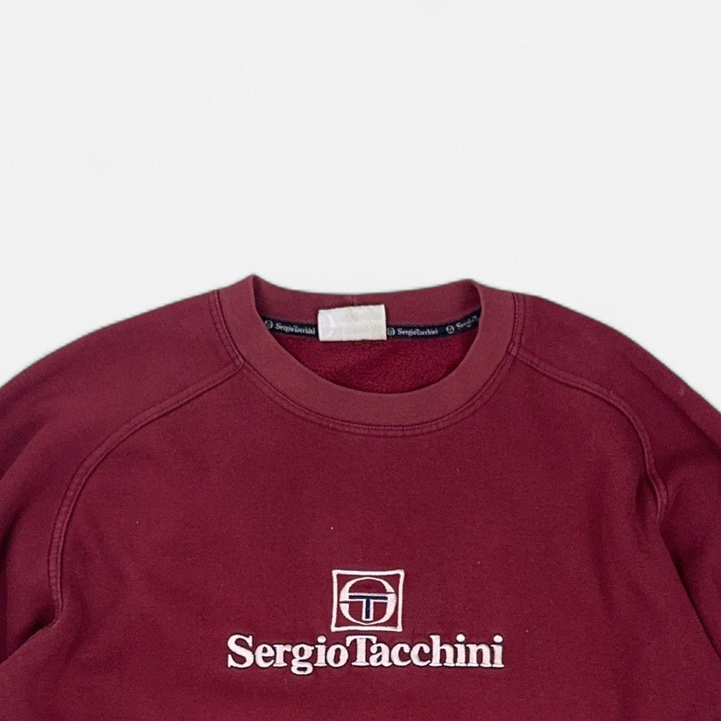 Vintage Sergio Tacchini Red Sweatshirt (M)