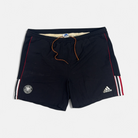 Vintage Adidas Black Germany Shorts (XL)
