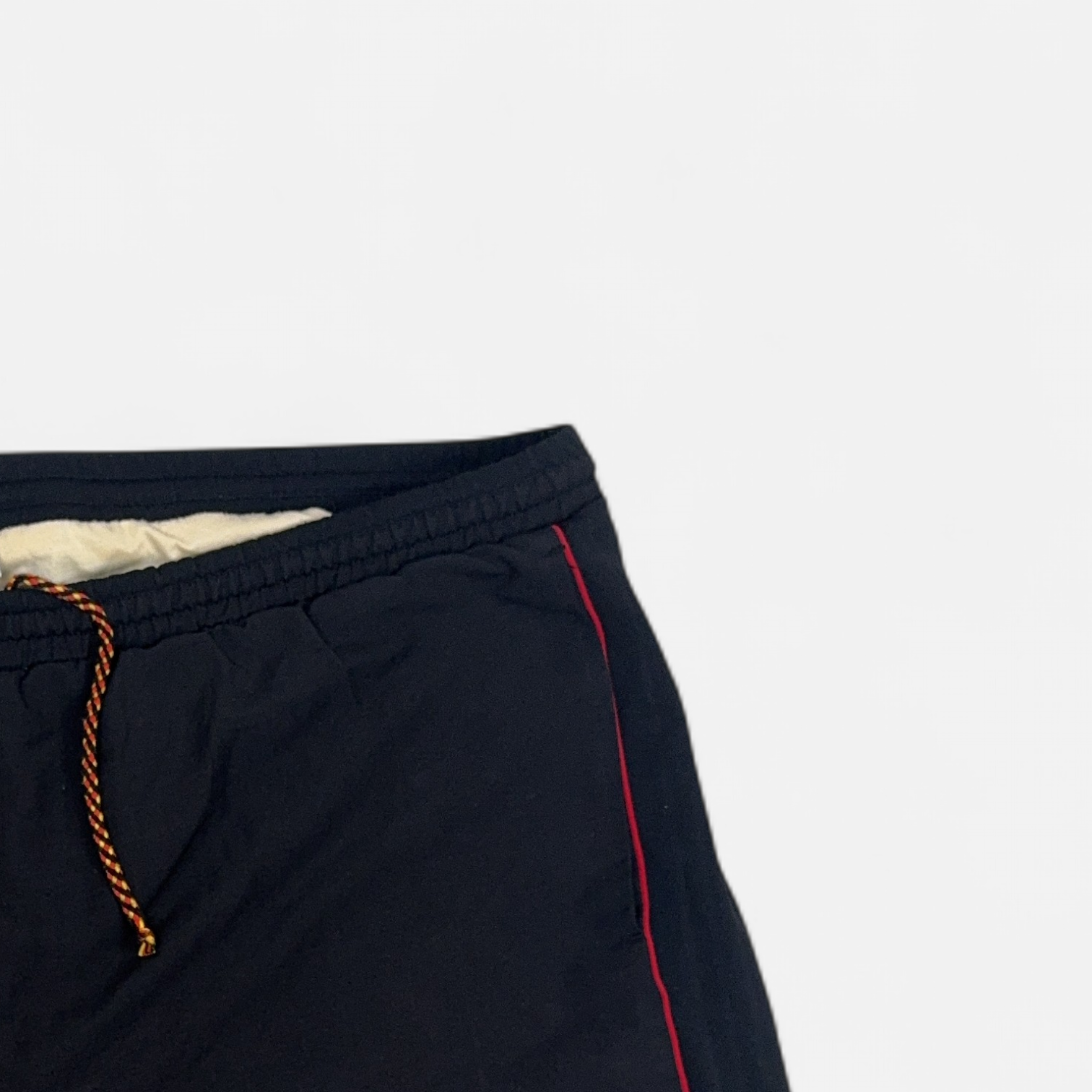 Vintage Adidas Black Germany Shorts (XL) detail