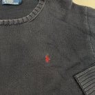 Vintage Polo Ralph Lauren Blue Knit Jumper (L)