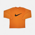 Vintage Nike Orange Sweatshirt (L)