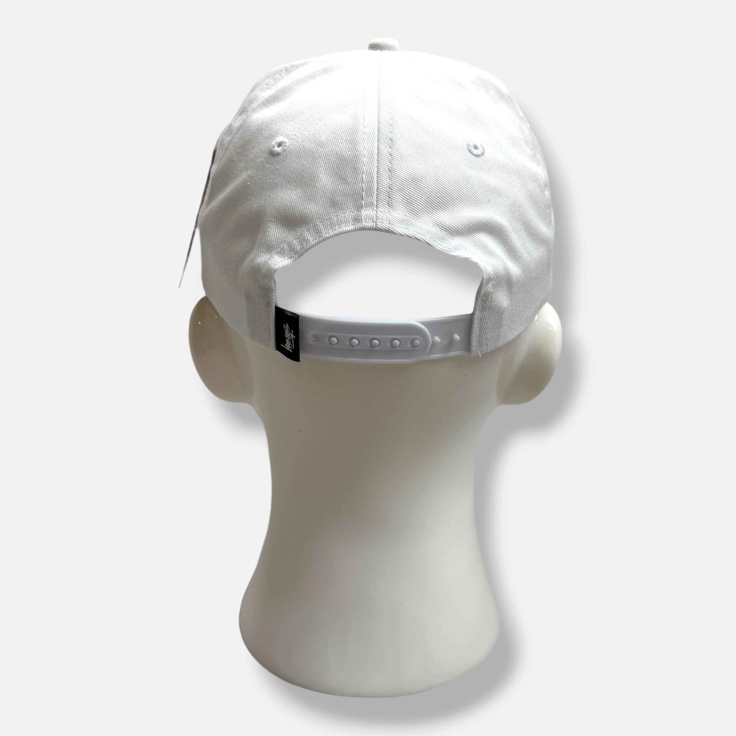Stussy White 8 Ball Cap