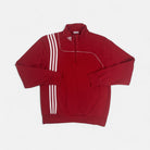 Vintage Adidas Red 1/4 Zip (M)