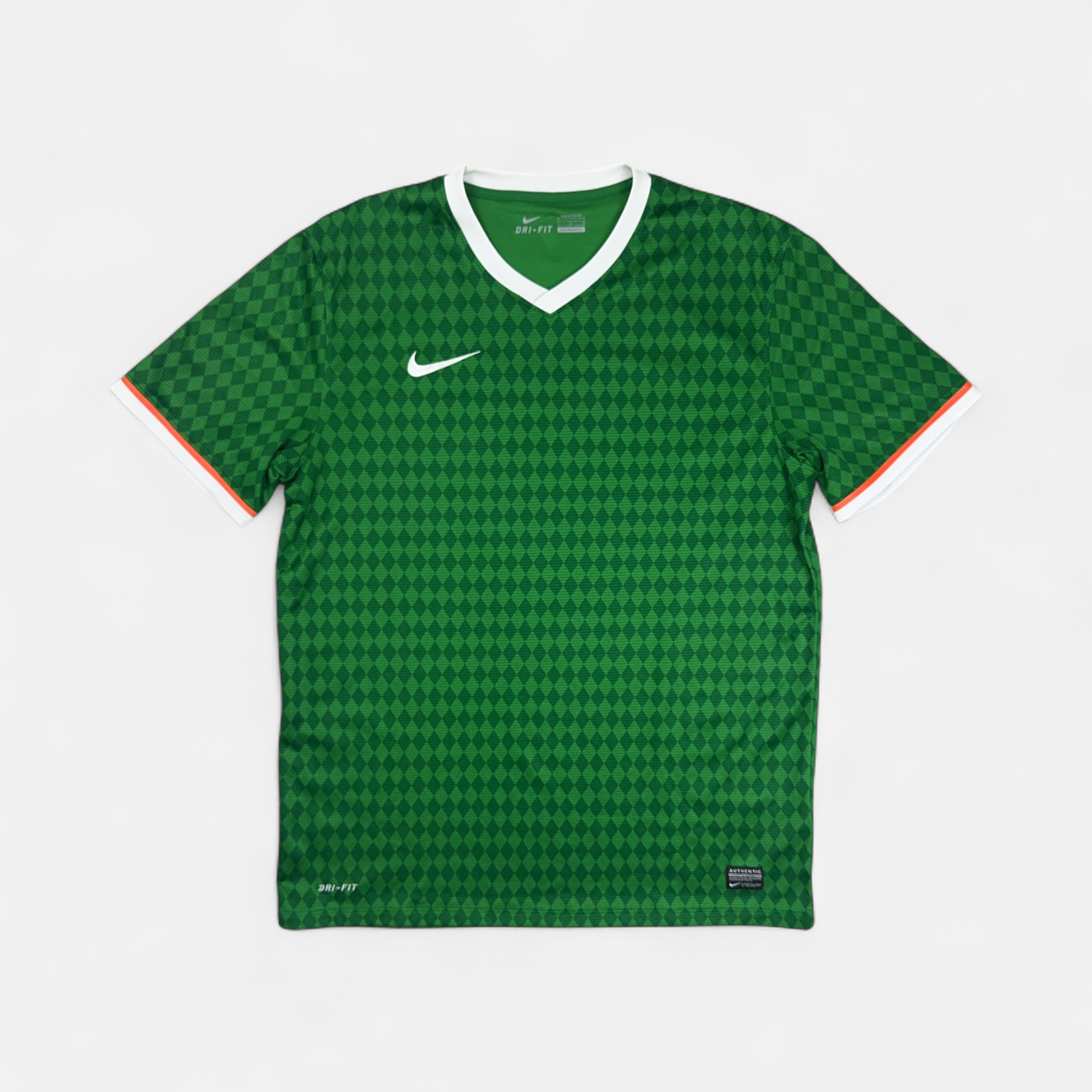 Vintage Nike Green Football Shirt (L)