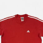 Vintage Adidas Red T-shirt (M)