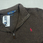 Vintage Polo Ralph Lauren Brown 1/4 Zip (L)