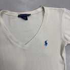 Vintage Ralph Lauren White Top Womens (S)