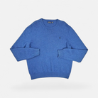 Vintage Polo Ralph Lauren Blue Knit Jumper (XL)