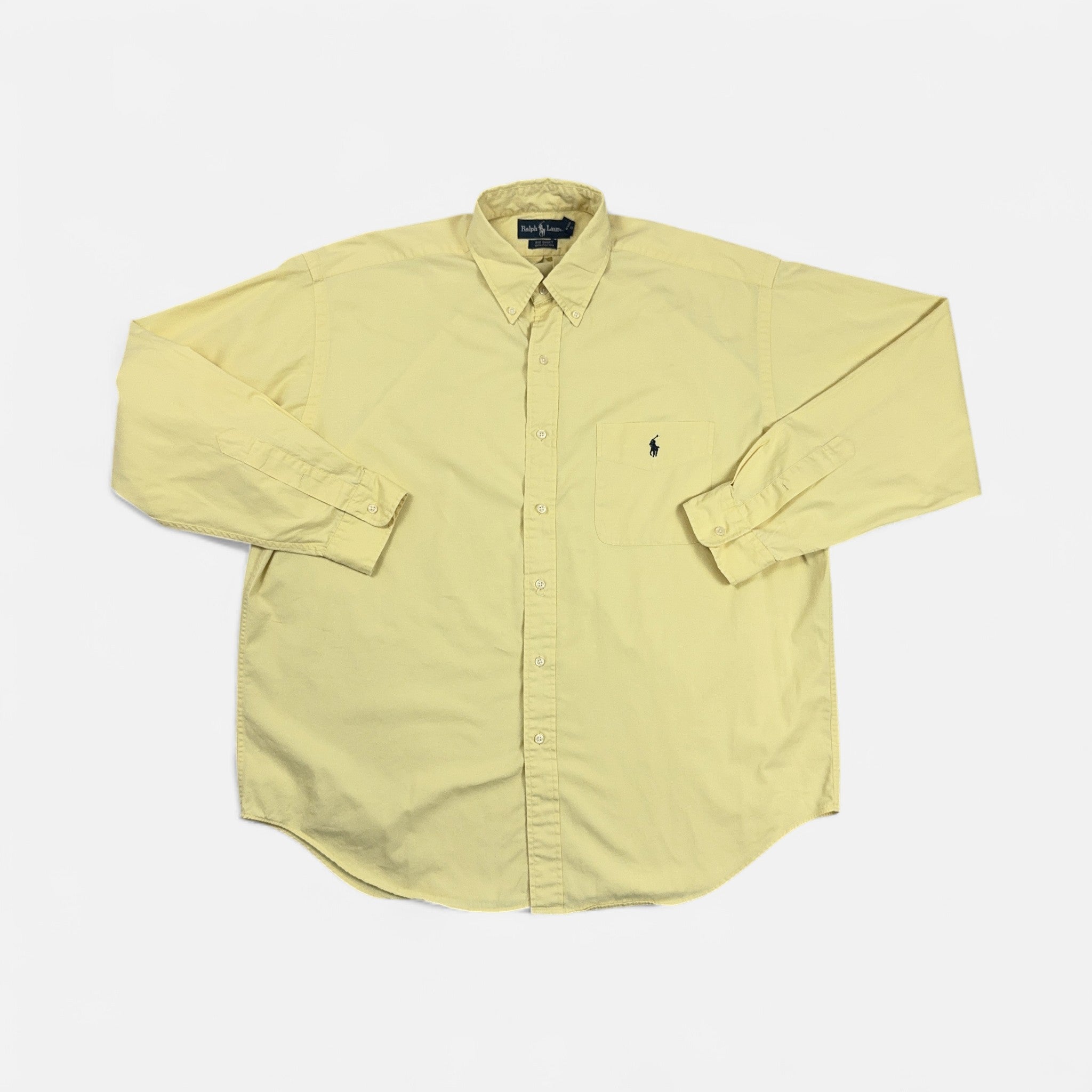Vintage Ralph Lauren Yellow Shirt (L)