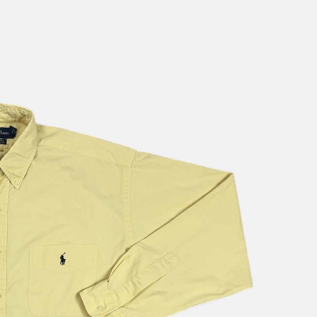 Vintage Ralph Lauren Yellow Shirt (L)