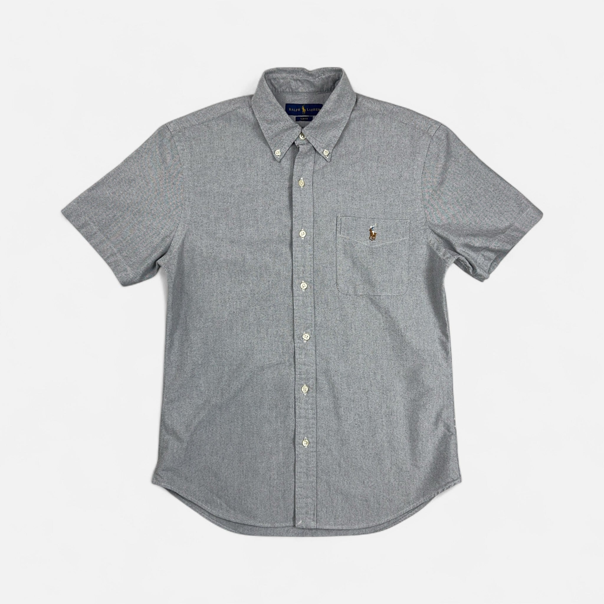 Vintage Ralph Lauren Grey Shirt (M)