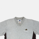 Vintage Adidas Grey T-shirt (M) detail