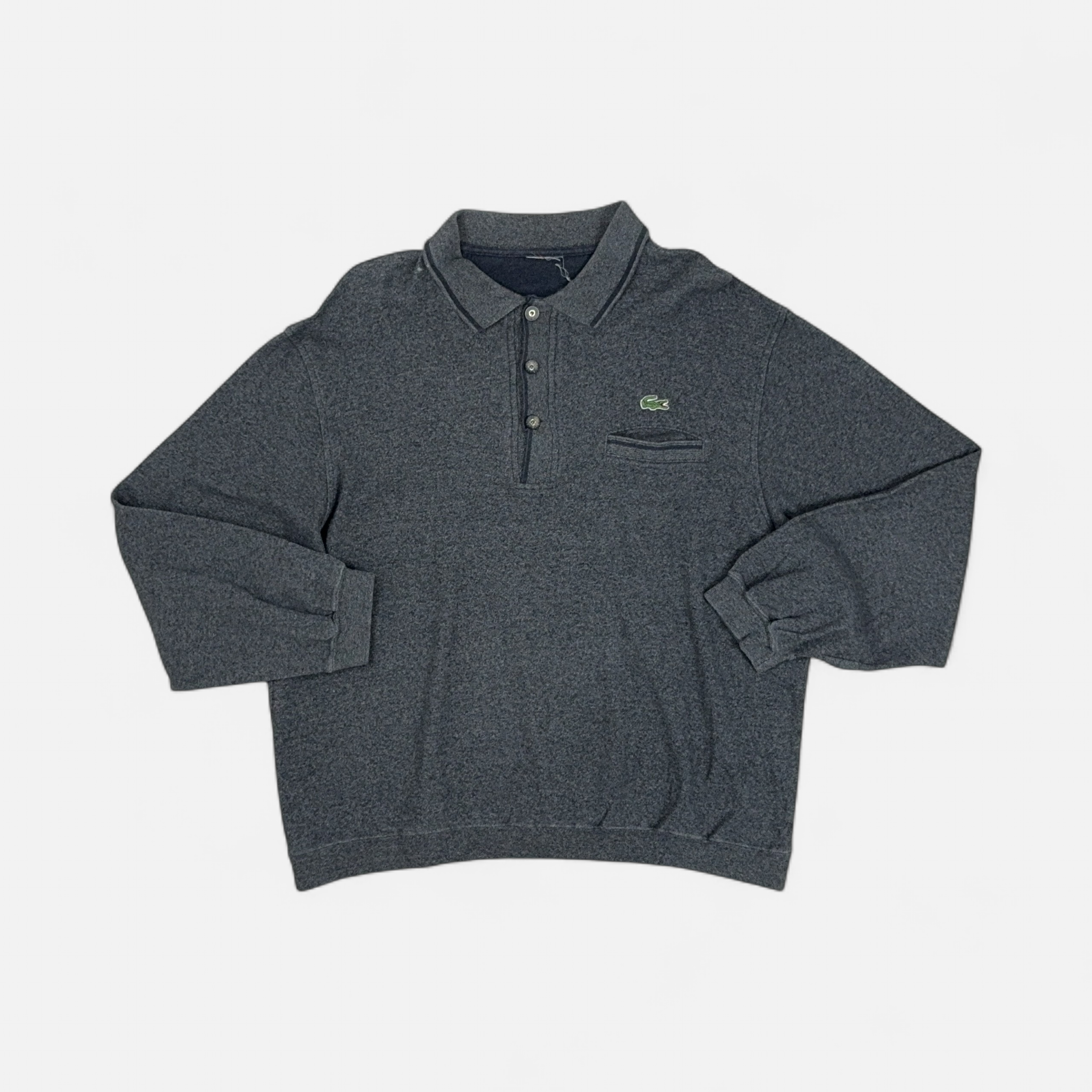 Vintage Lacoste Grey Sweatshirt (S)