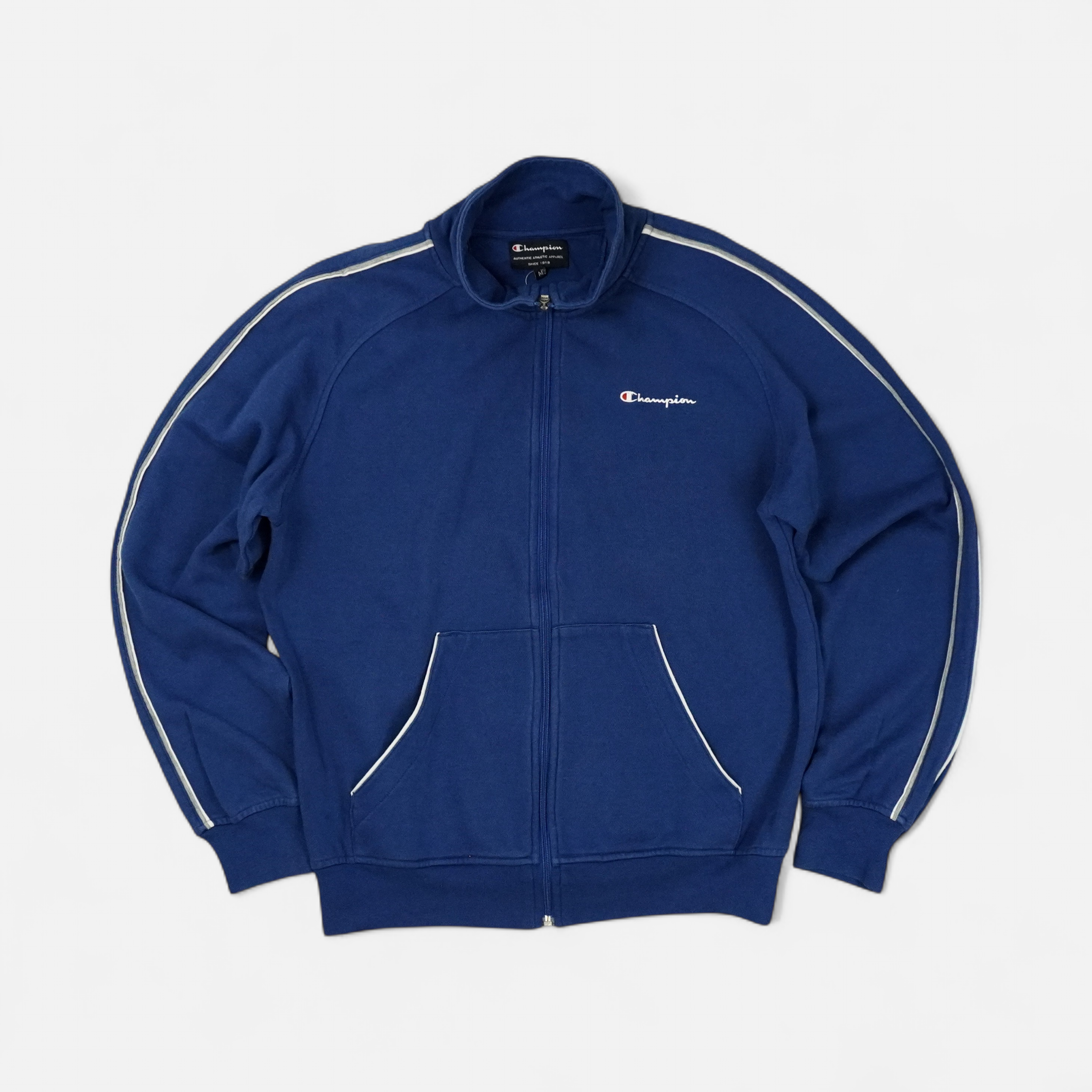 Vintage Champion Blue Trackjacket (M)