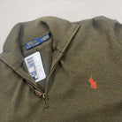 Vintage Polo Ralph Lauren Green 1/4 Zip (L)