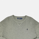 Vintage Polo Ralph Lauren Grey Sweatshirt (L)