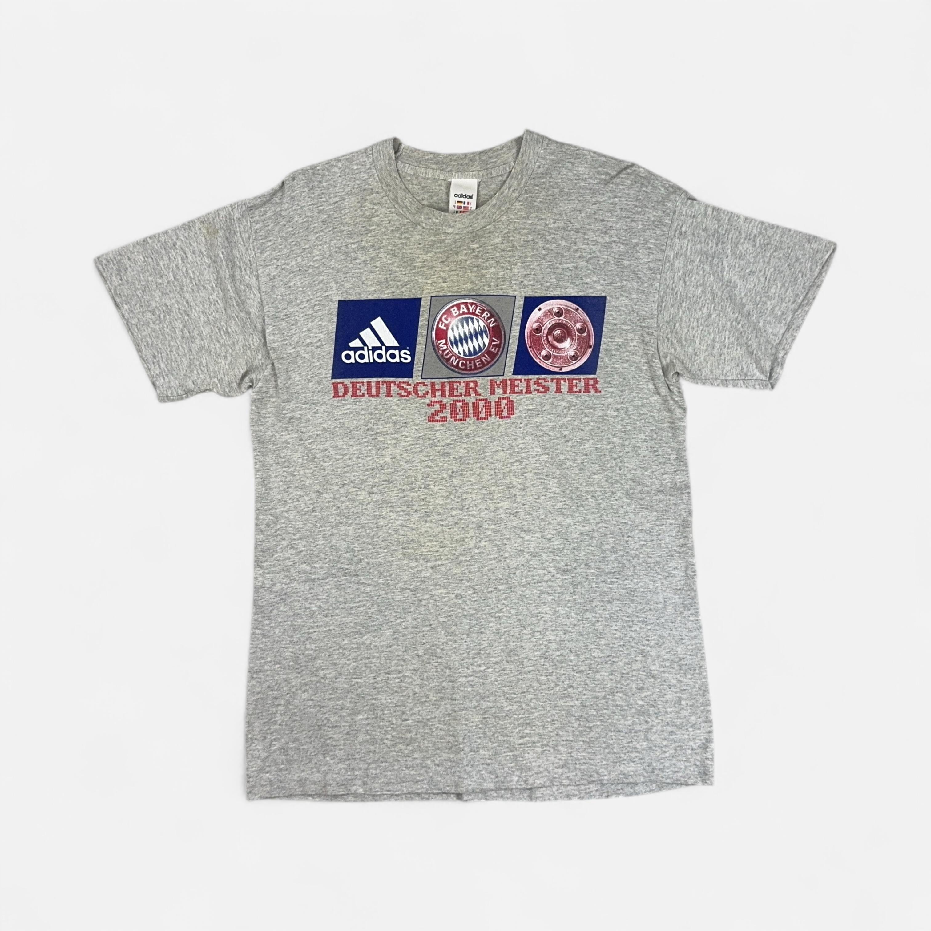 Vintage Adidas Grey T-shirt (S)