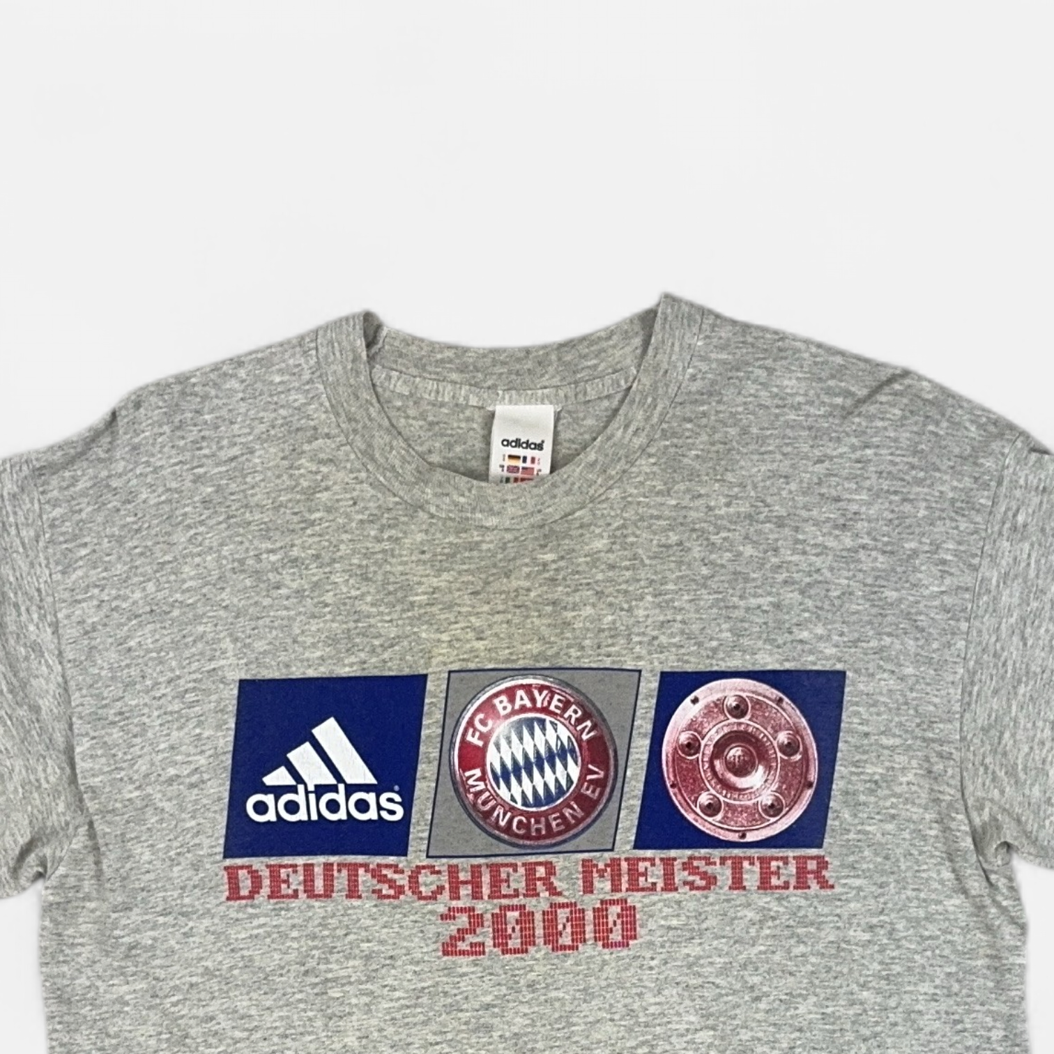 Vintage Adidas Grey T-shirt (S)