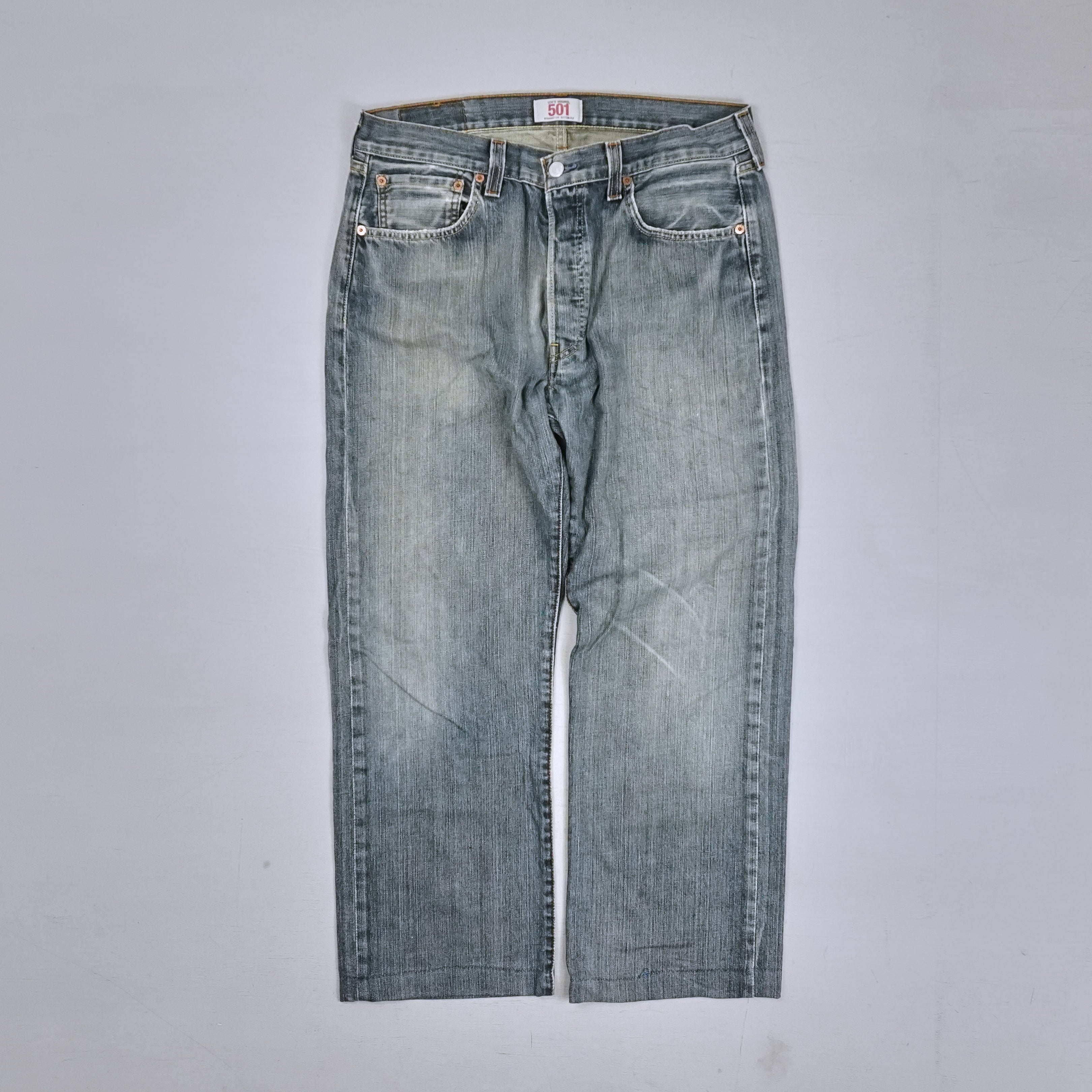 Vintage Levi's Grey Jeans (W34 L34)