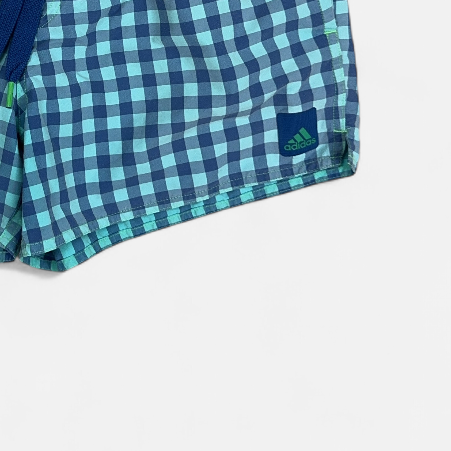 Vintage Adidas Blue Shorts (XS) detail