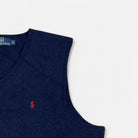 Vintage Polo By Ralph Lauren Blue Knit Jumper (XL)