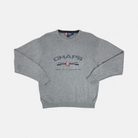 Vintage Chaps Ralph Lauren Grey Knit Jumper (M)