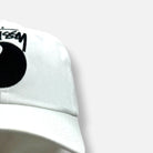 Stussy White 8 Ball Cap