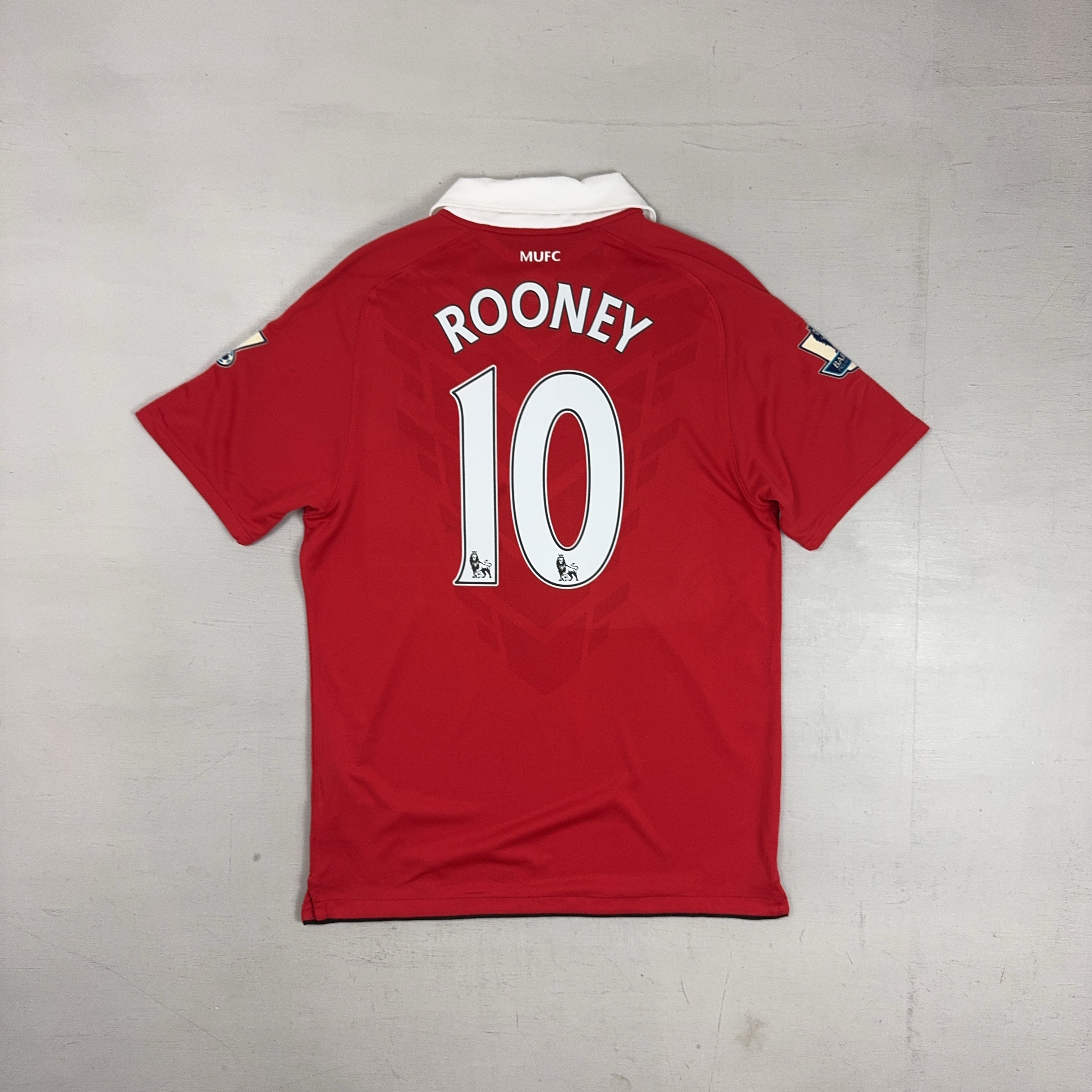 Manchester United Wayne Rooney 2010/2011 Nike Home Jersey (M)