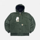 Vintage Carhartt Green Hoodie (S)