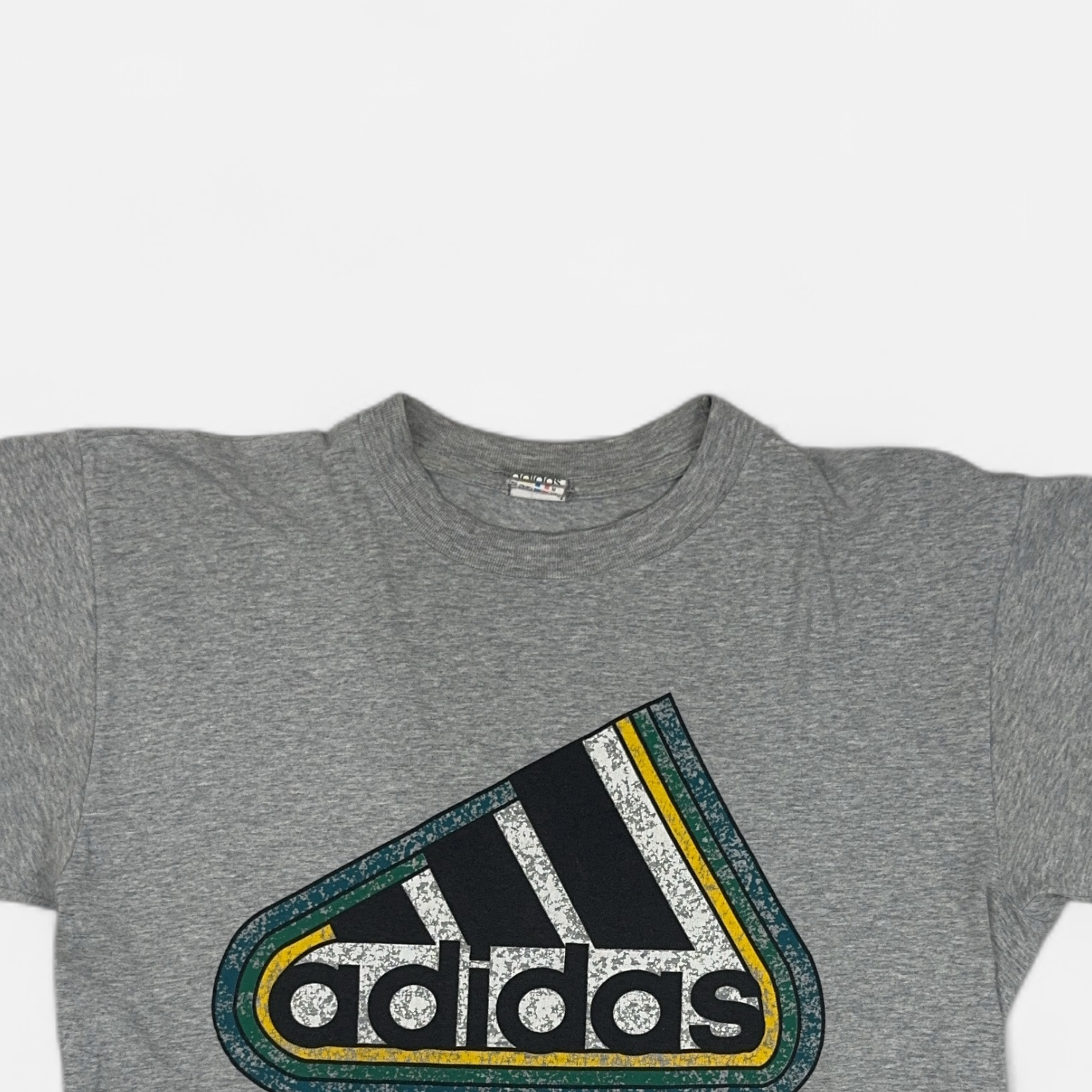 Vintage Adidas Grey T-shirt (M) detail