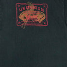 Vintage Levi's Black T-shirt (XL)