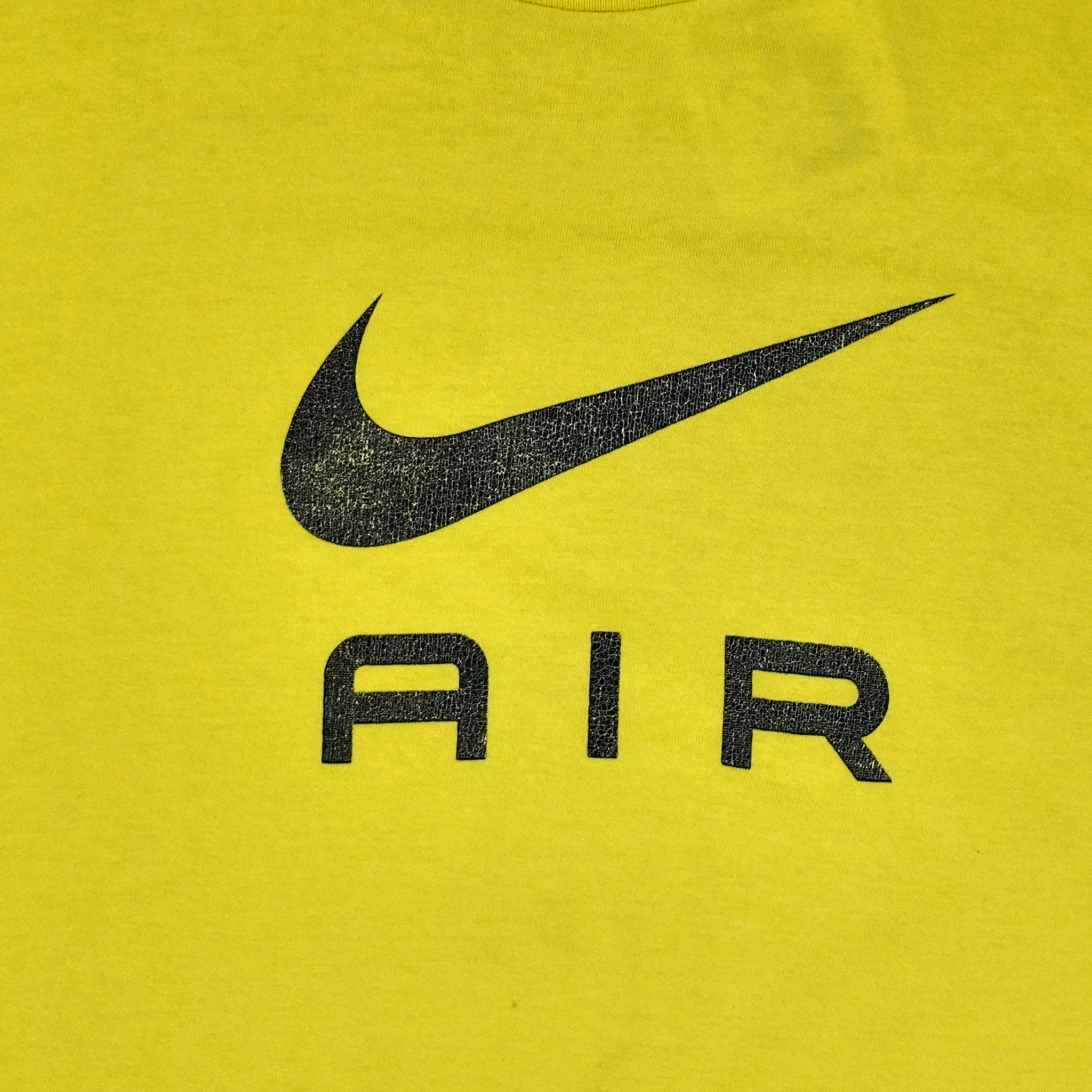 Vintage Nike Air Yellow T-shirt (S)